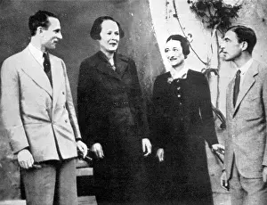 Peregrine: Wallis Simpson with Mr and Mrs Herman Rogers