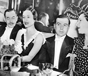 Rowley: Wallis Simpson at Quaglinos, April 1936