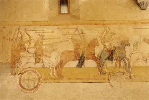 Premonstratensian: Wallpainting in the curch of Turje