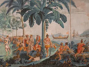 Savages: Wallpaper, Musee des Ursulines, Macon, Saone-et-Loire