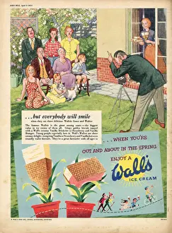 Cones: Wall's ice cream advertisement