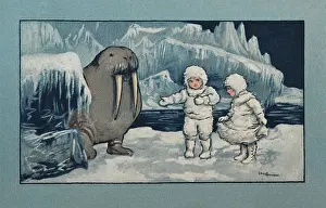 Glacial: Walrus and children