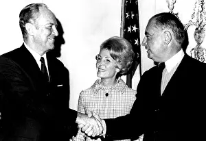 Annenberg: WALTER ANNENBERG (r.) with his wife and ?