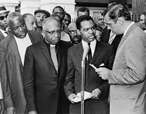 Smallwood: Walter Fauntroy (second from right), Bishop ?