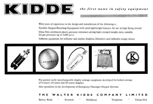 Kidde: Walter Kidde Aircraft Safety Equipment