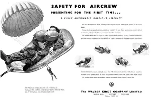 Kidde: Walter Kidde Automatic Bale-Out Liferaft 1959