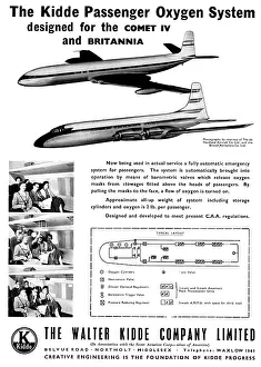 Kidde: Walter Kidde Passenger Oxygen System