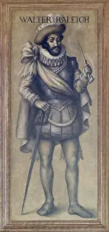 1594: Walter Raleigh, English Explorer