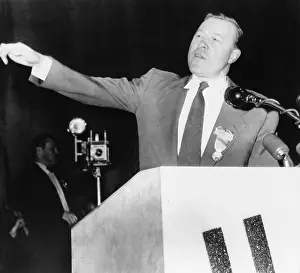 Hourly: Walter Reuther, speaking at the 15th UAW-CIO Constitutional