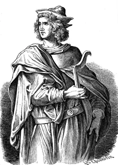 Minnesinger: Walther von der Vogelweide, circa 1160 - circa