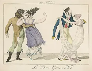 Whirl: The Waltz, - circa 1805