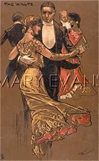 Waltzing: SERIOUS WALTZING PAIR