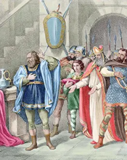 Galicia: Wamba (died 687). Visigothic king from 672 to 680