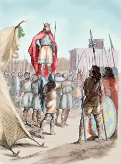 Galicia: Wamba (died 687). Visigothic king from 672 to 680