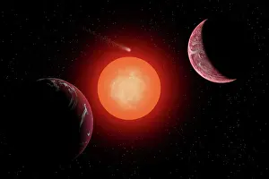 Cosmic: A wandering comet passing through an alien star system