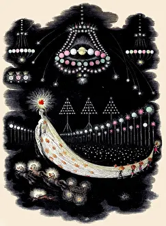 Grandville: The Wanderings of a Comet, 1844