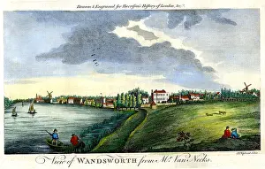 Antiquarian Images: Wandsworth From Mr Nanneck'S