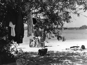 Wannsee: Wannsee beach, 1939