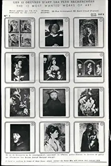 Priceless: Twelve Most Wanted Works of Art