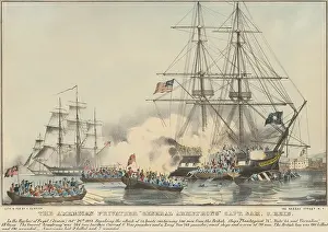 Scuttled: War of 1812. American privateer ship, General