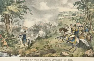 Medford: War of 1812. Battle of the Thames, aka Battle