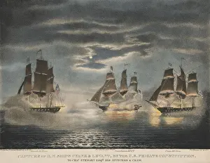 Cyane: War of 1812. Capture of HMS Cyane and Levant