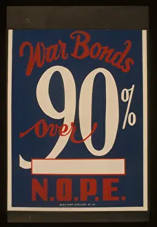 Encouraging: War bonds over 90% NOP.E