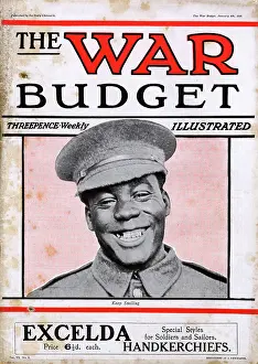 The War Budget - black British soldier