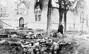 Pervyse: War casualties WWI