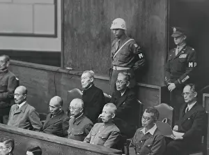 Lcgr1409: War crimes defendants in the dock at the Tokyo