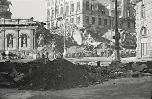 Albertina: War damage at the Albertina