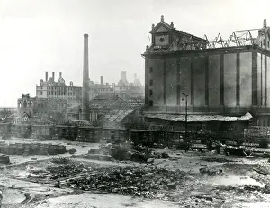 Terminus: War damage, Haidar Pacha, Constantinople, WW1
