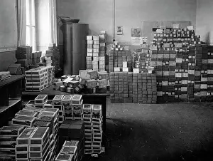 Stored: War donations in Berlin, 1917