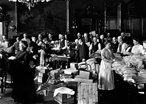 Parcel: War donations for front soldeirs, 1915