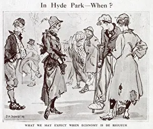 Socialites: War economy - In Hyde Park When?