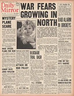 War fears in Scandinavia