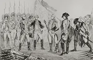 1781: War of Independence of the USA. Cornwallis surrender