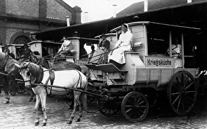 Turnip: War kitchen carriage during the First World War