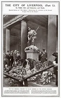 Derwent: War Memorial for fallen members of the cotton exchange