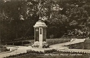 Weston: War Memorial, Grove Park, Weston-Super-Mare, Somerset