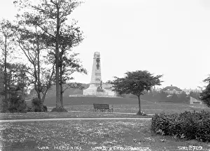 Closer: War Memorial, Ward Park, Bangor