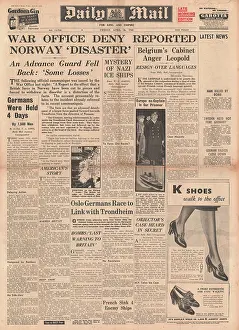 Deny: War Office deny Norway Disaster