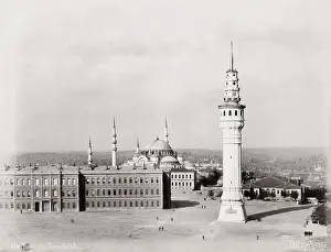 Seraskerat: War Office and Tower of Seraskerat, Istanbul Turkey