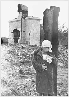 Tucked: WAR ORPHAN AND CAT