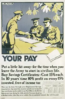 Earning: WAR PAY POSTER