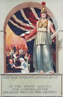 Caring: WAR PENSIONS POSTER
