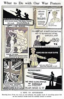 Alick: What to do with our War Posters