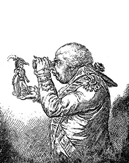 Gullivers: War of the Second Coalition 1798 - 1802, caricature