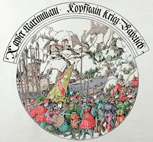 Habsburg: War of the Succession of Landshut (1503-1505). Siege of Kufs