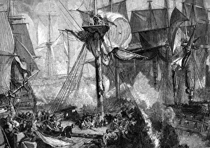 Painitng: War of the Thrid Coalition 1805, Battle of Trafalgar